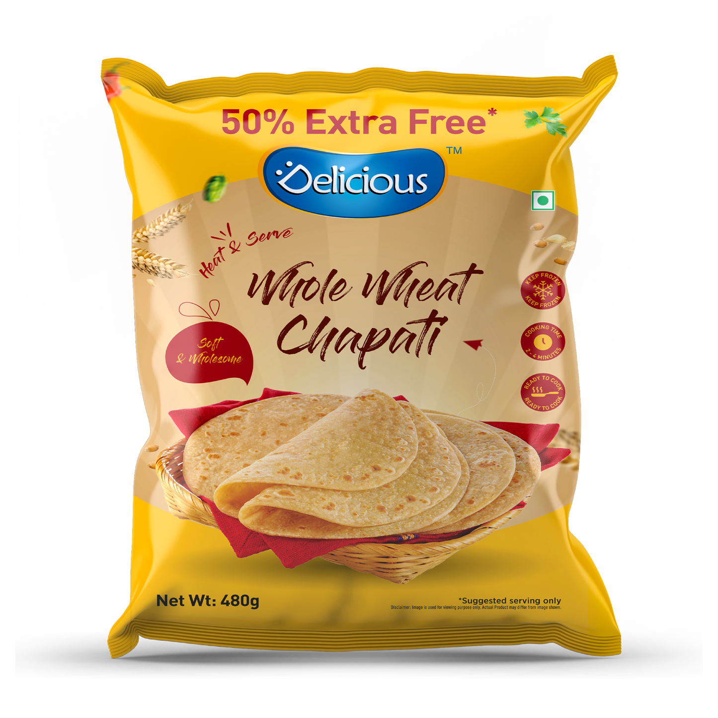 Whole Wheat Chapati