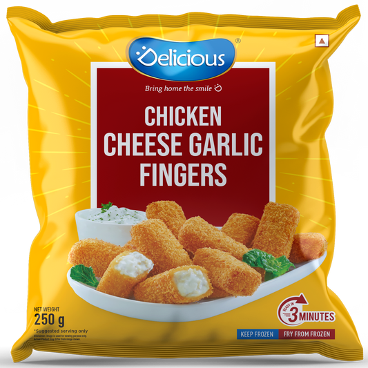 Chicken Cheese Garlic Fingers