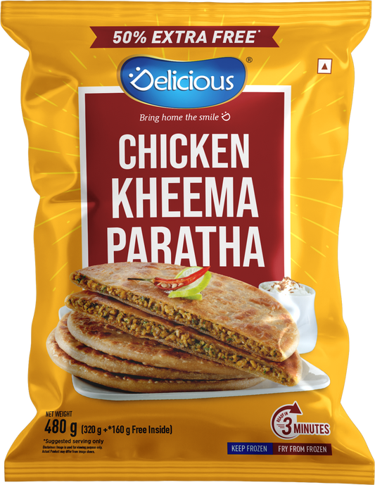 Chicken Kheema Paratha