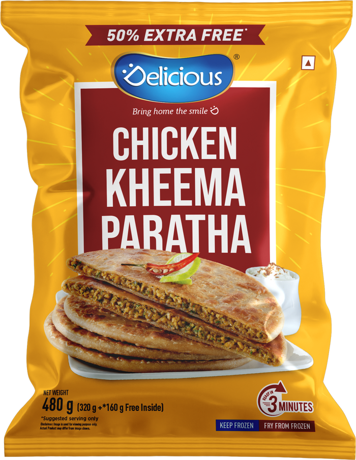 Chicken Kheema Paratha