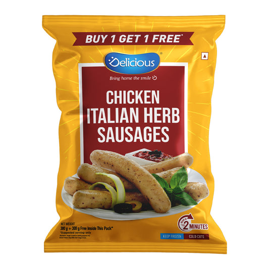 Chicken Italian Herb Sausages (300g + 300g Free)
